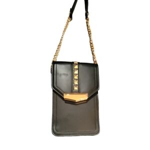 Black and Gold Crossbody Bag